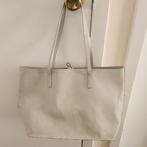 H&M Cream Tote Bag